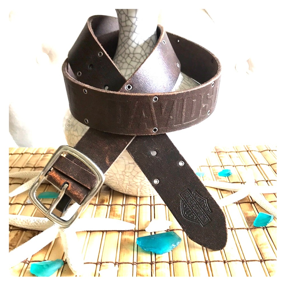 🇺🇸Stand Out Harley-Davidson Leather Belt